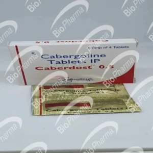 Cabergoline 0.5mg (8 Count)